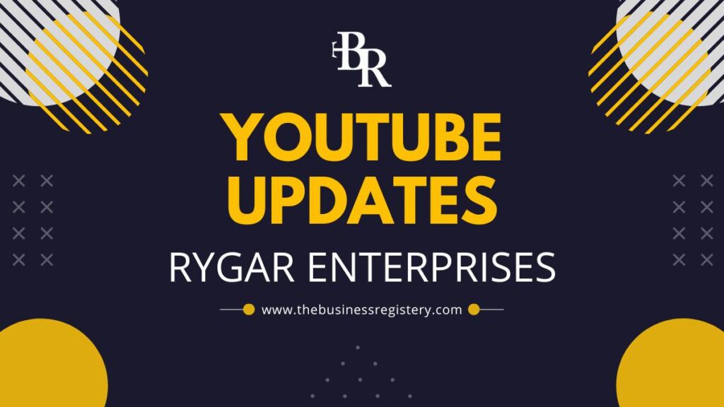 YouTube Updates Rygar Enterprises | Accurate Guide